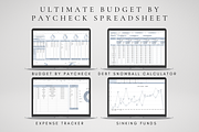 Editable Monthly Budget Template, a Templates & Theme by BRANDcontent (Thumbnail 3 of 7)