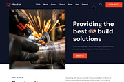 Nextrin-Construction WordPress Theme, a WordPress Template by Helenshop (Thumbnail 2 of 3)