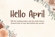 Ruby Dahlia, a Handwritten Font by Aisyah (Thumbnail 3 of 3)