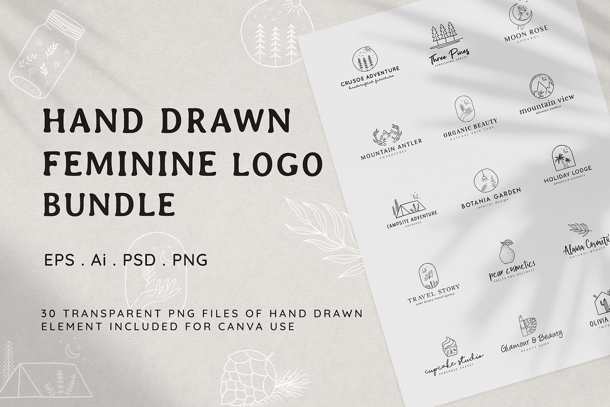 1900 Logos Giga Bundle, a Branding & Logo Template by XpertgraphicD (Photo 8 of 75)