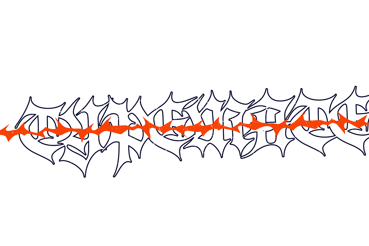 UKOL typeface, a Blackletter Font by TypeMate (Photo 12 of 12)