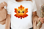 Kawaii Autumn Food Clipart Bundle, an Illustration by Canvas Craft (Thumbnail 6 of 8)