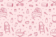 Newborn baby care products, tools, a Healthcare Illustration by Good Studio (Thumbnail 8 of 11)