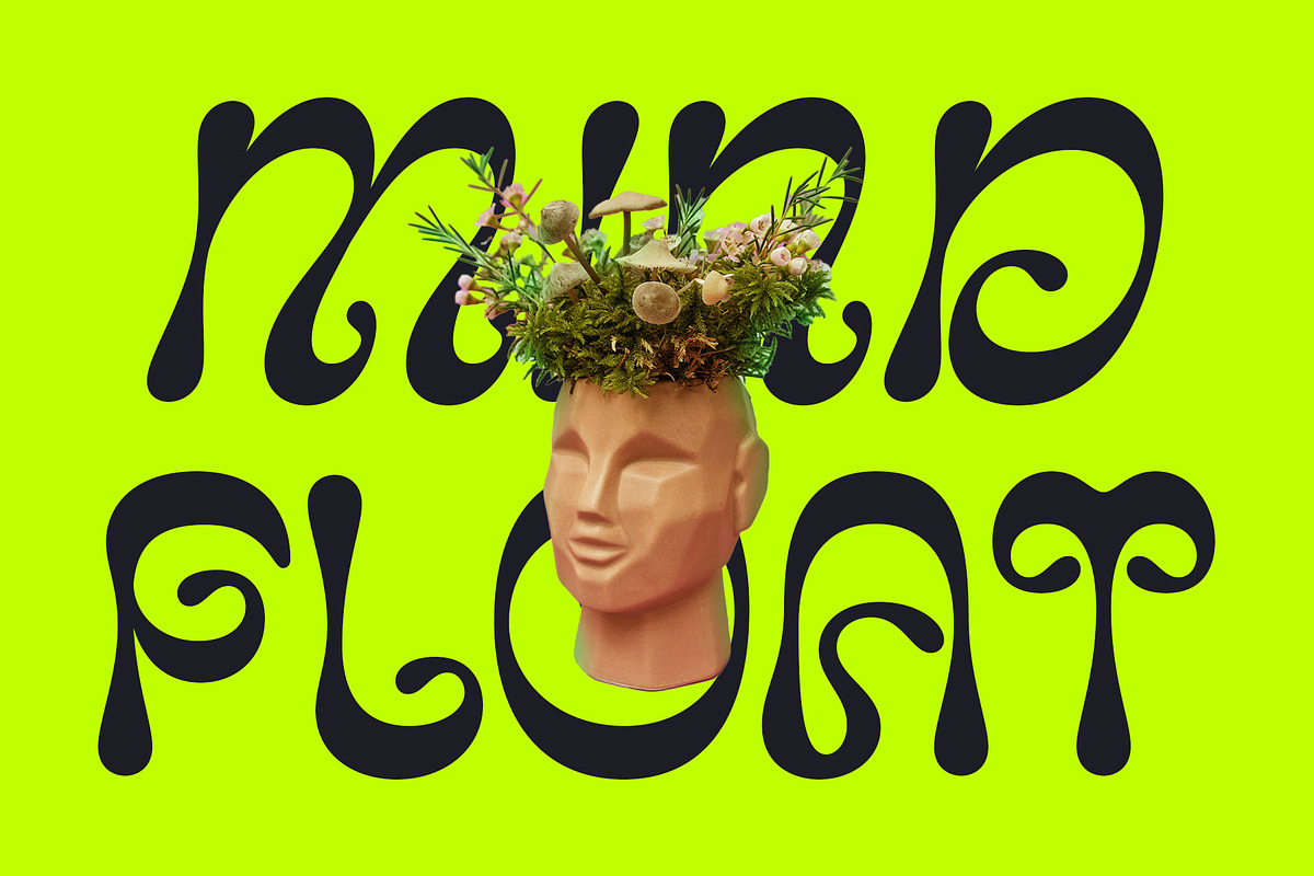 CS Rianty – Trippy Font, a Sans Serif Font by Craft Supply Co. (Photo 2 of 8)