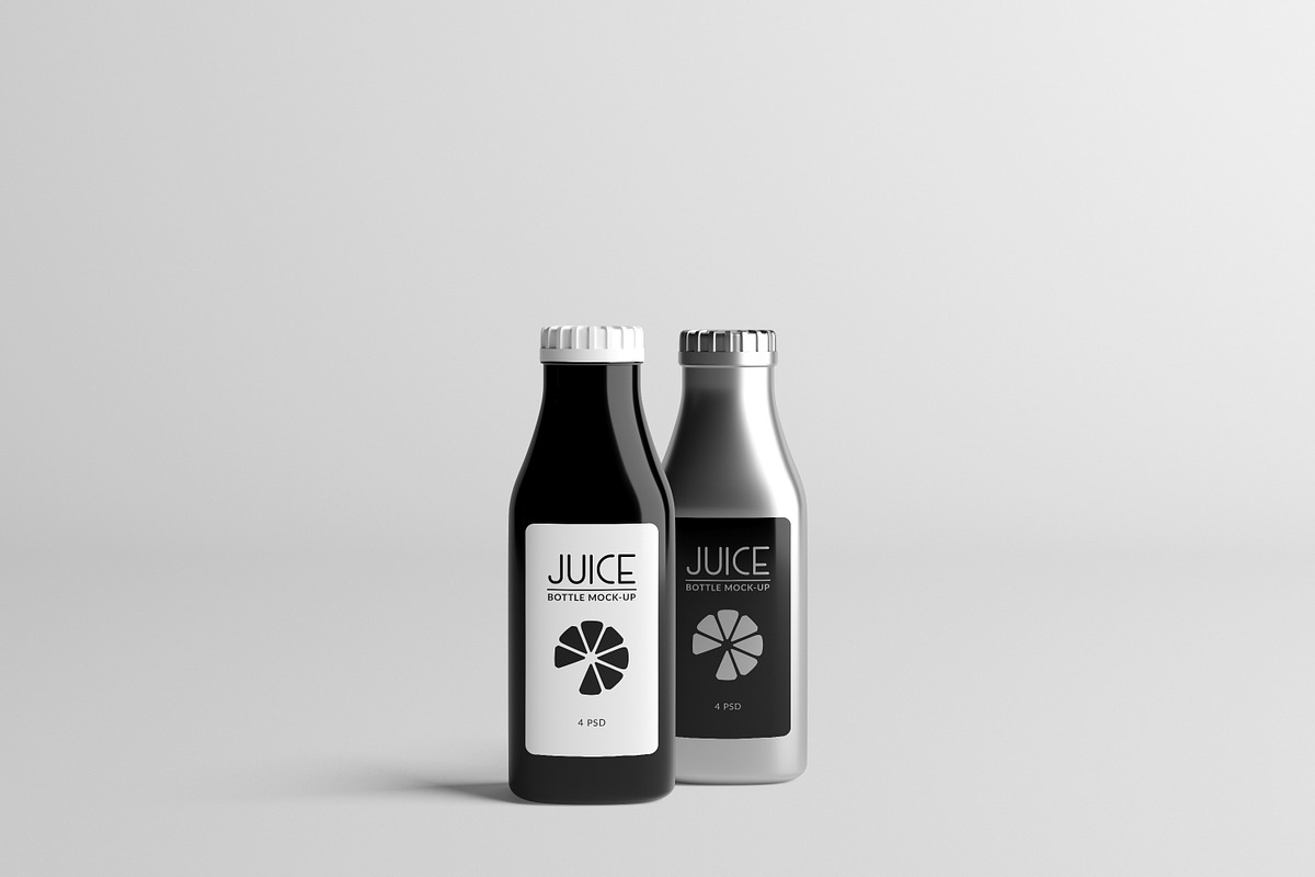 Juice Bottle Mock-Up 6, a Product Mockup by AY Mock-Ups (Photo 4 of 8)