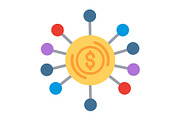 Sales Enablement Flat Icon, a Duotone Icon by Pexelpy (Thumbnail 1 of 2)