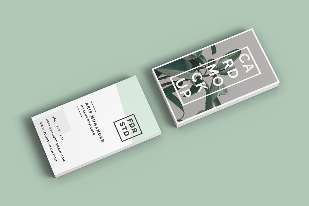 Business Card Mockup, a Business Card Template by FDR Studio (Photo 3 of 6)