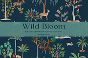 Wild Bloom Prints & Patterns, a Pattern Graphic by GND ART STUDIO (Thumbnail 1 of 8)