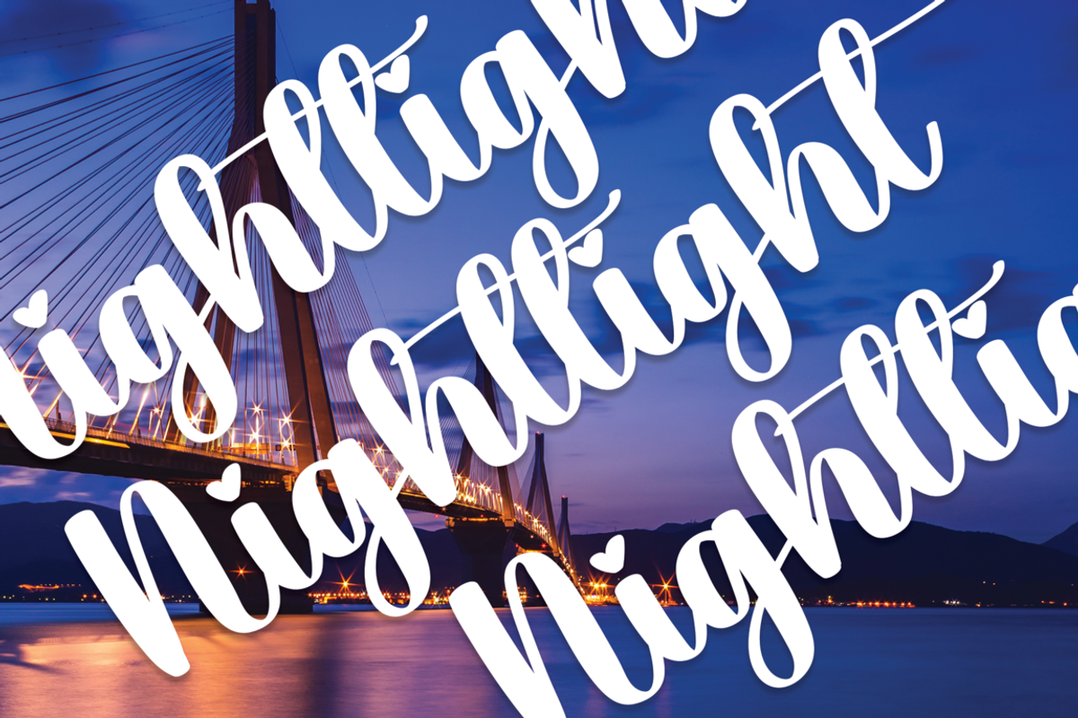 Delighted | Script Font, a Script Font by Scratchones (Photo 6 of 8)