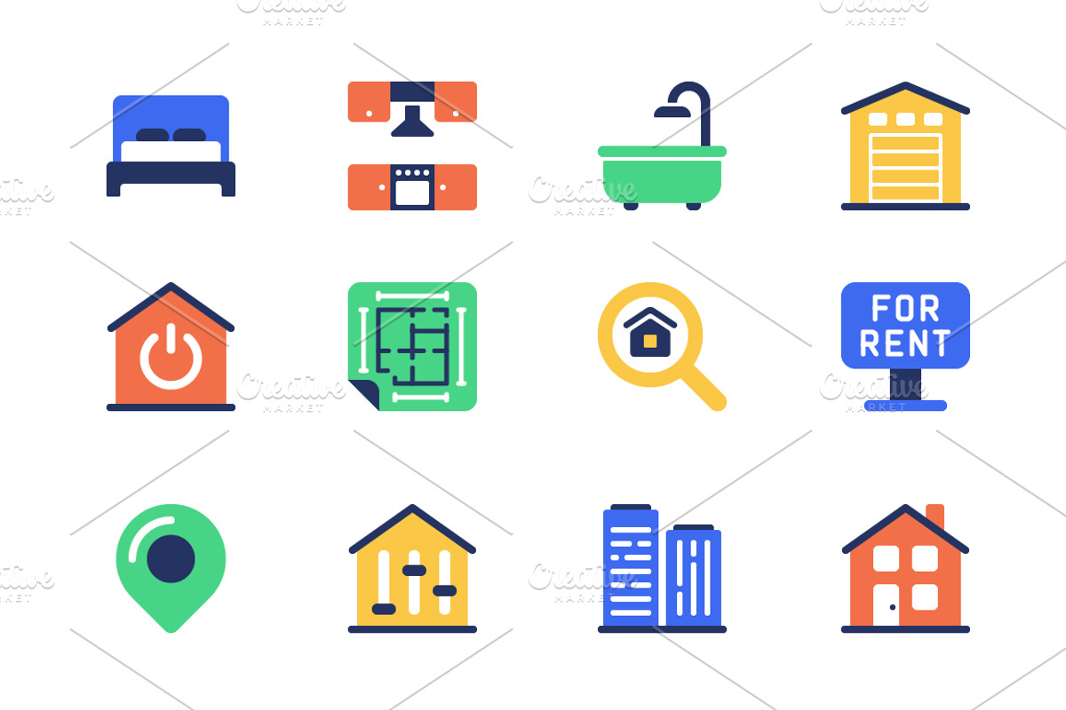 Flat Web Icons Pack, a Duotone Icon by alexdndz (Photo 23 of 29)