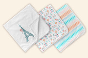 Beige Paris Seamless Pattern Set, a Pattern Graphic by Oksana Dovhopol Art (Thumbnail 9 of 13)