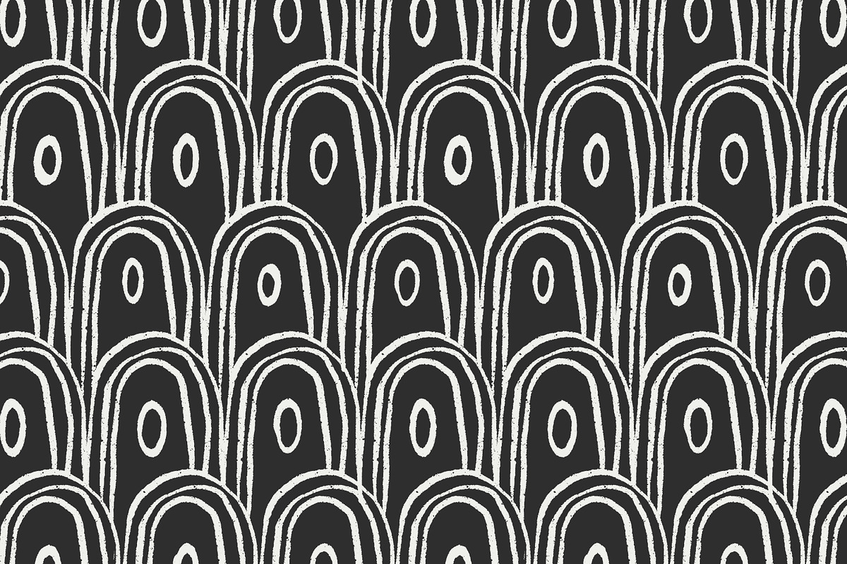 Black & white seamless patterns set, a Pattern Graphic by Good Studio (Photo 6 of 36)