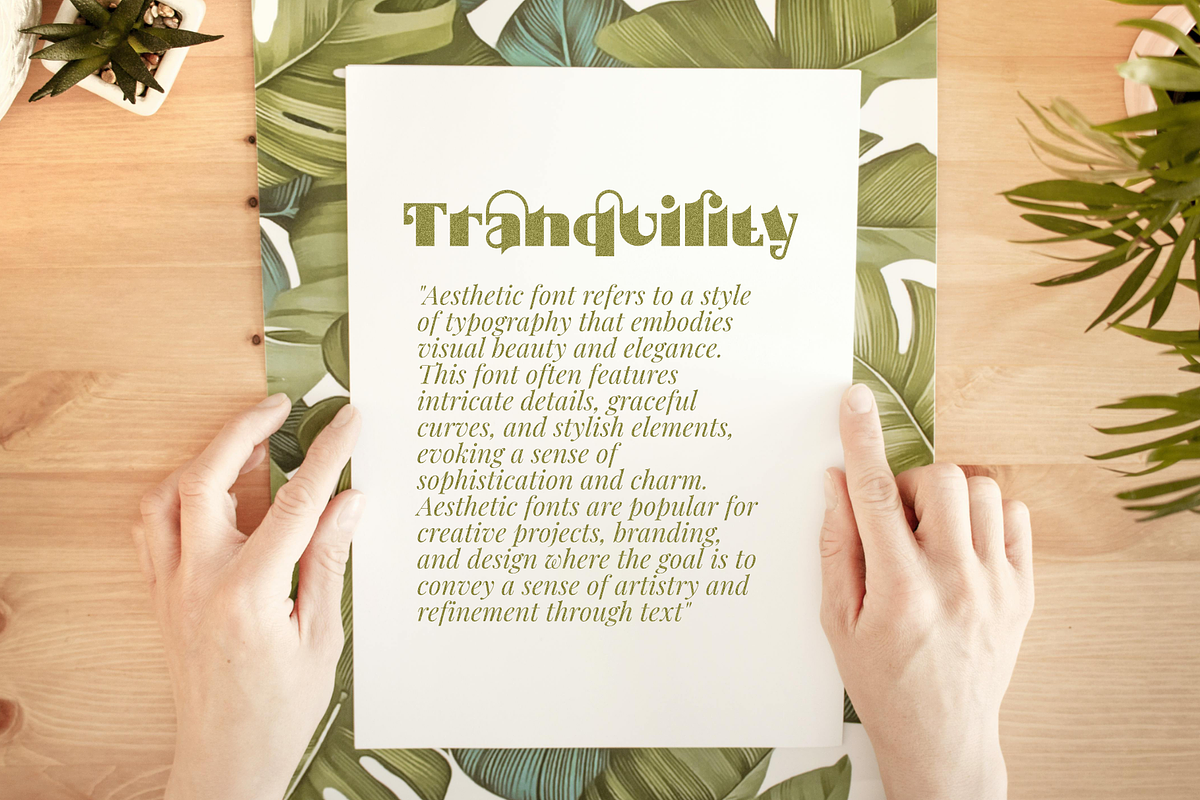 Luminescent Elegance Font, a Sans Serif Font by Erifqizefont (Photo 19 of 21)