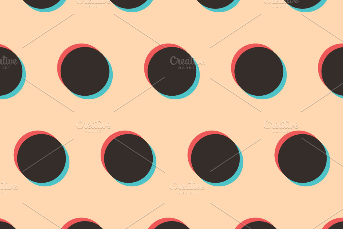 Set of geometric patterns preview 5