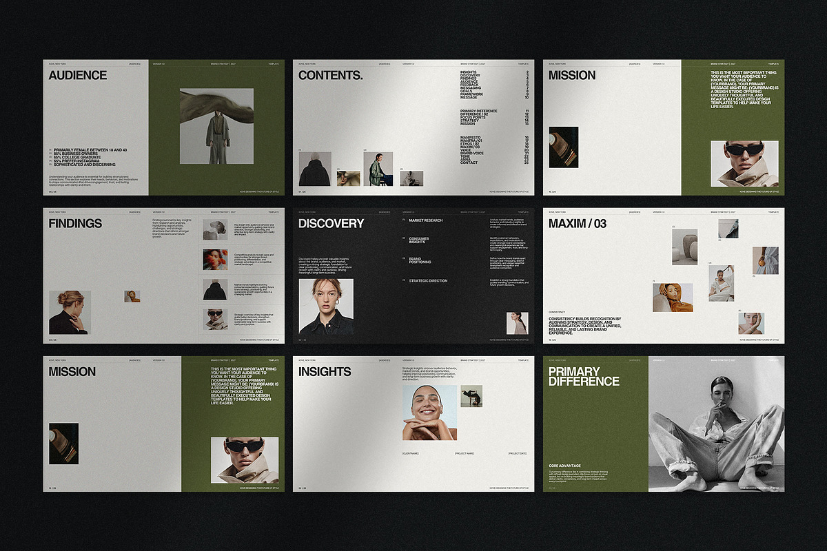 KOVE | Brand Strategy Template, a Presentation Template by Prapti Design (Photo 11 of 11)