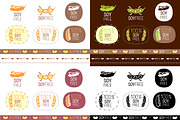 9 in 1! Food signs set, an Object Graphic by SunnyWS (Thumbnail 9 of 10)