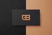 Metallic Foil Card Logo Mockup, a Mockup by Design Squad (Thumbnail 4 of 5)