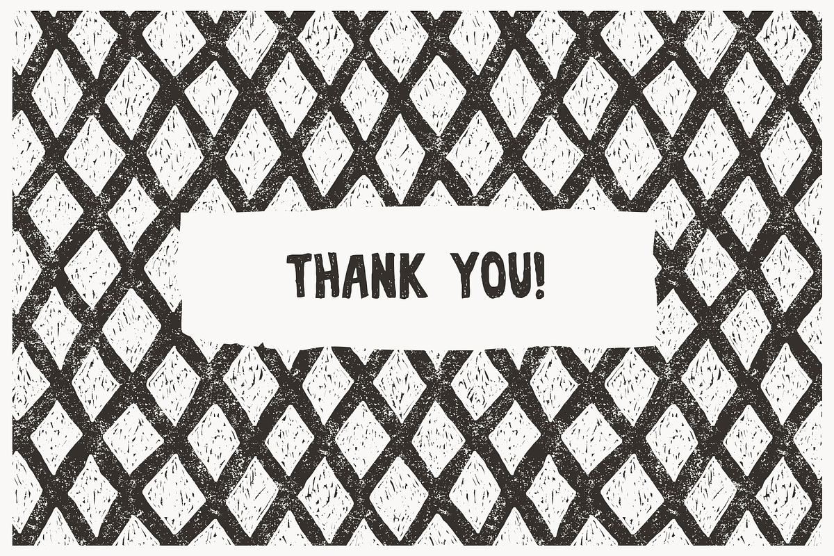 Linocut Patterns, a Pattern Graphic by GVGraphics (Photo 15 of 15)