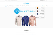 G Theme - Multi-purpose WP Theme, a WordPress Template by SaufThemes (Thumbnail 4 of 12)