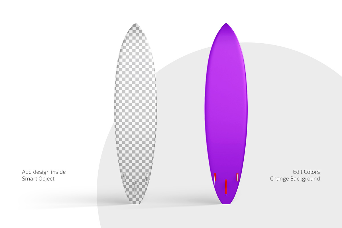 Surfboard Mockup Set, a Product Mockup by Country4k (Photo 2 of 4)