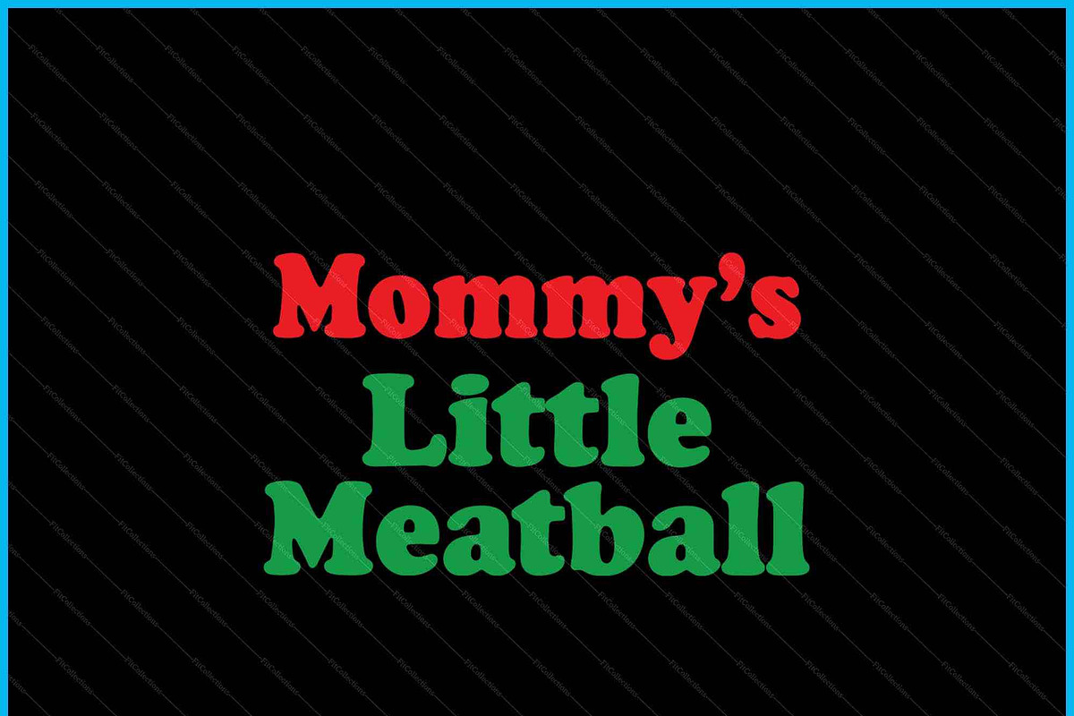 Mommy Daddy Meatball SVG PNG, a Graphic by Creativeusart (Photo 3 of 4)