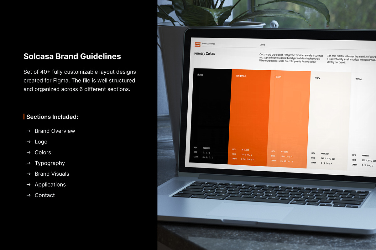 Solcasa - Brand Guidelines Template, a Presentation Template by Uniko Studio (Photo 2 of 10)