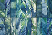 20 Seamless Oil Painting Patterns, a Pattern Graphic by Nordic Design (Thumbnail 4 of 9)