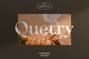 Quetry Serif Display