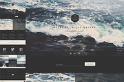 Nature - One Page HTML Template, a HTML Template by CapitalTemplate (Thumbnail 1 of 5)