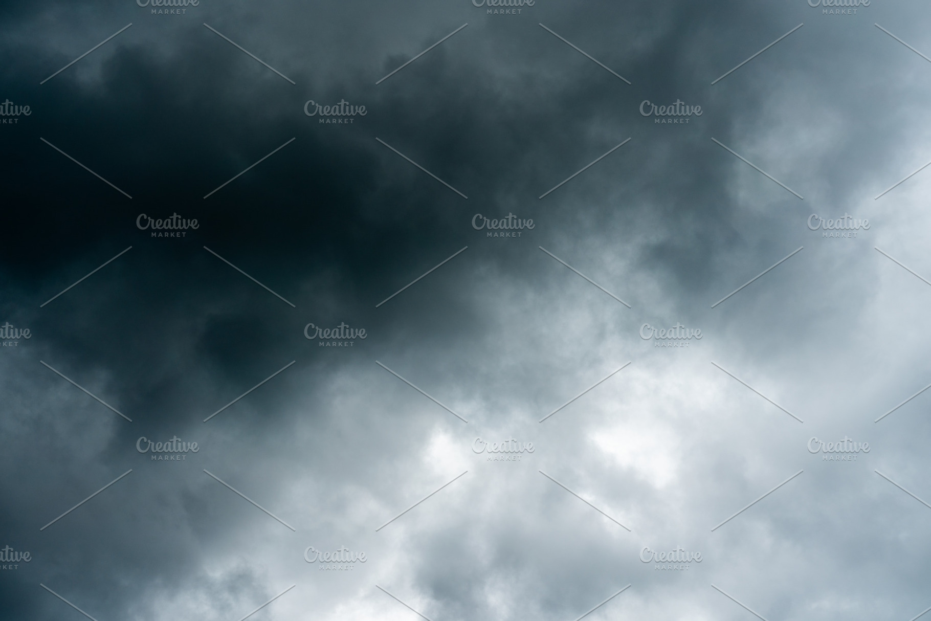 Dark dramatic storm cumulus clouds in autumn. An impending storm, a Nature Photo by Eugene_Photo