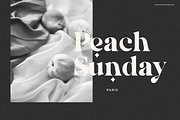 Peach - Modern Chic Serif, a Serif Font by Sans & Sons (Thumbnail 9 of 9)