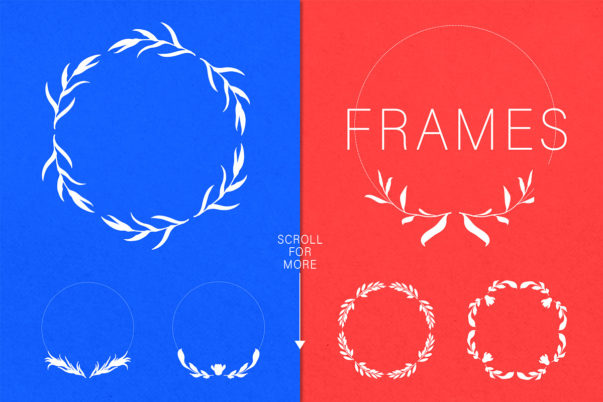 Botanical Vector Silhouettes, a Decorative Illustration by digiful (Photo 4 of 6)