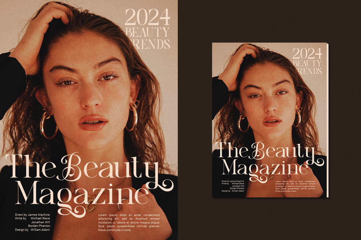Luxe Bonanza - Resort Branding Serif, a Serif Font by Sohel Studio (Photo 5 of 10)