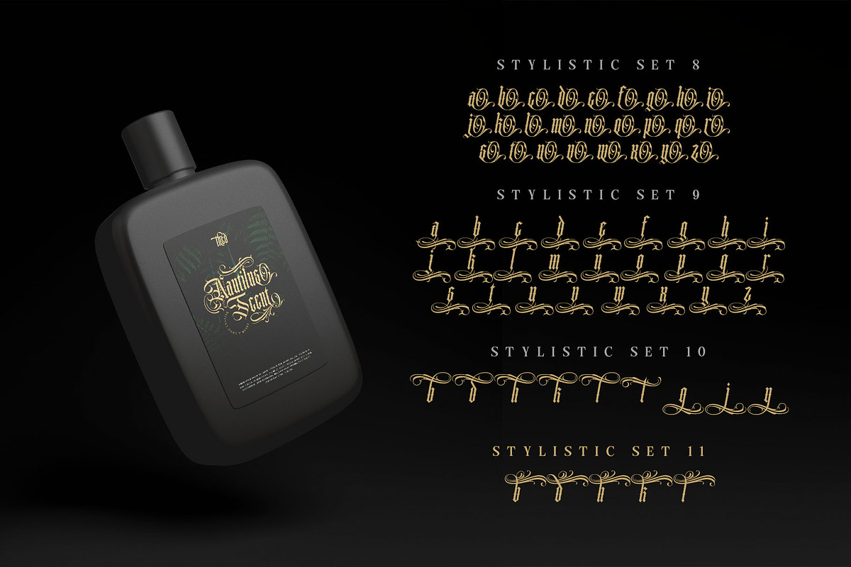 Black Famous Typeface, a Blackletter Font by alit design (Photo 11 of 20)