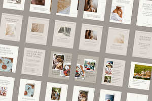 Olive Instagram Carousel Templates