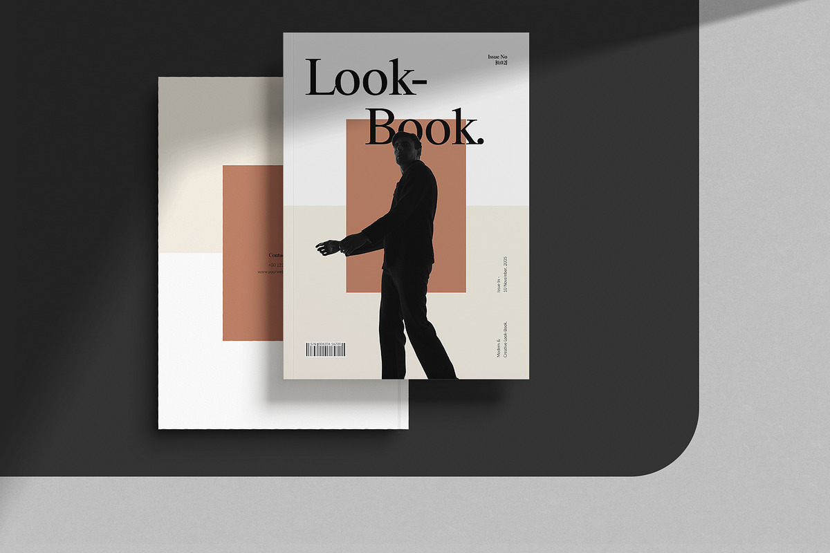 Minimalist Lookbook Template, a Magazine Template by DesignCrest (Photo 12 of 15)