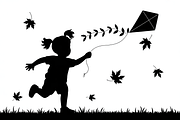 Kids Flying Kite Laser Cut Bundle, a Graphic by Designs_River (Thumbnail 6 of 11)