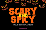 Scary and Spicy - Horror Font, a Font by tokokoo (Thumbnail 4 of 17)