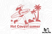 Vintage Western CowGirl SVG Bundle, an Object Illustration by Ya_ Design Store (Thumbnail 10 of 11)