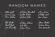 Fantasia - Signature style font, a Script Font by mahstudios (Thumbnail 3 of 8)