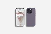iPhone 14 Pro Mockup, an iPhone Mockup by zuhraabdullah (Thumbnail 12 of 28)