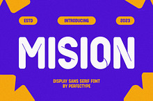 Mision Modern Futuristic Sans Serif