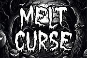 Creepy Melter Horror Font, a Font by PutraCetol Studio (Thumbnail 2 of 5)