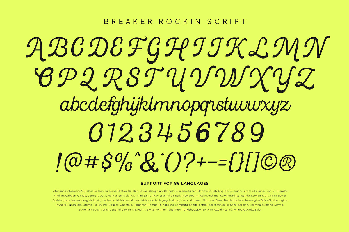 Breaker Rockin, a Script Font by Nathatype (Photo 8 of 21)