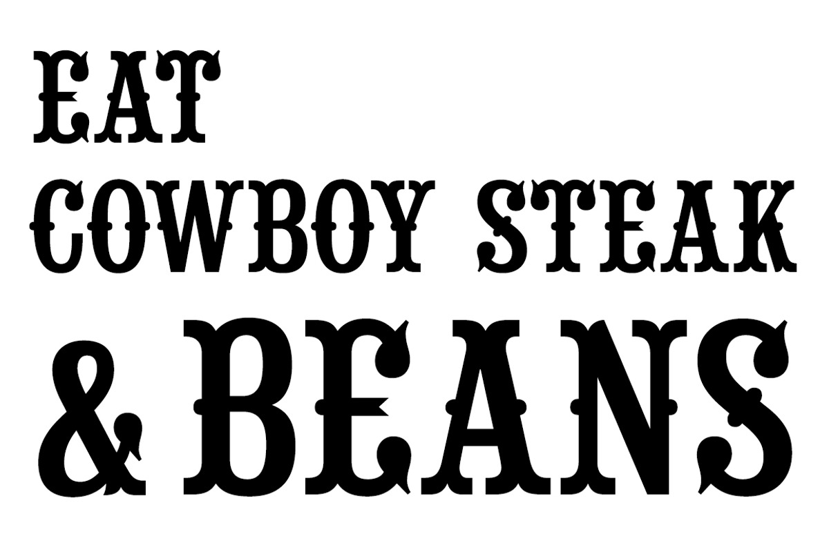 Saloon Girl Complete, a Font by FontMesa (Photo 2 of 6)
