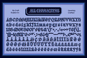 Ezanity 3D, a Serif Font by Craft Supply Co. (Thumbnail 8 of 8)