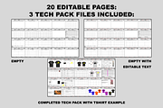 Apparel Tech Pack Builder, a Graphic by Infinity Mockups (Thumbnail 2 of 5)