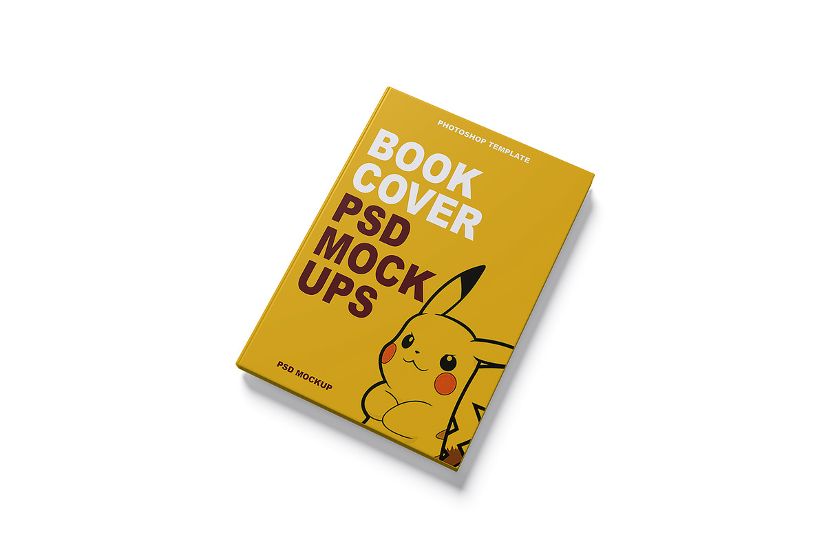 Book Cover Mockup, a Books & Magazine Mockup by mockupbuys (Photo 24 of 38)