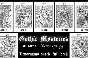 Lenormand Deck Vector