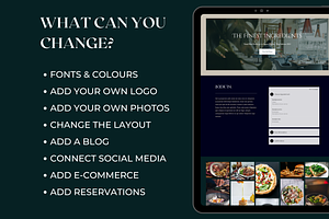 Bar & Restaurant - Website Template